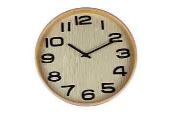 Настінний годинник WC-MG2015-MT, 317 мм дерев’яна для інтер’єру