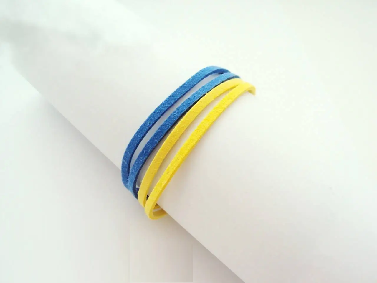 Браслет жовто-синій у вигляді прапора України, фото 1