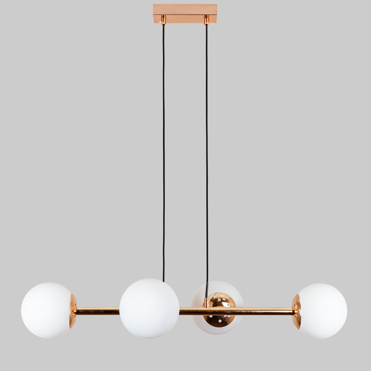 Підвісна сучасна люстра "Modern Luxe " (52-9909-4 GOLD+WH)