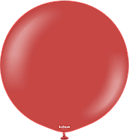 Латексна кулька Kalisan 36"(90 см) Standard Deep Red | Пастель глибокий червоний