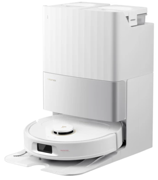 Робот-пилосос з вологим прибиранням Roborock Qrevo 5AE White UA UCRF