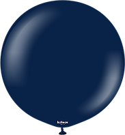 Латексна кулька Kalisan 36"(90 см) Standard Navy | Пастель темно-синій неві