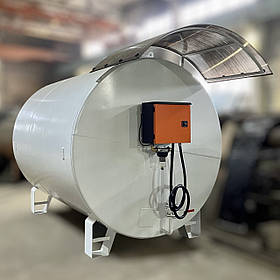 Мінізаправляння для палива 10 куб модульного типу з резервуаром і насосом після реставрації