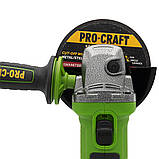 Акумуляторна болгарка Procraft PWA220 (1 акб 4 Аг), фото 10