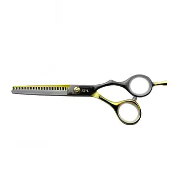 Ножиці для стрижки SPL 6.0 філірувальні, золото-чорні (96816-35)