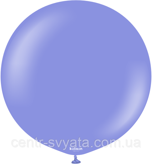 Латексна кулька Kalisan 24"(60 см) Standard Periwinkle | Стандарт барвінок
