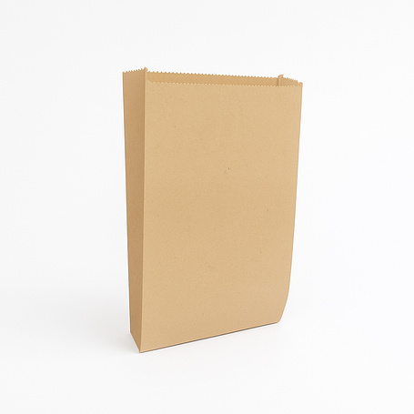Паперовий пакет саше бурий 90х50х150 (уп-100 шт.), фото 1