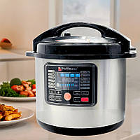 Мультиварка скороварка Hoffmans HM-720 електрична 12л з дисплеєм на 14 програм для дому 2000 Вт