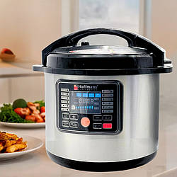 Мультиварка скороварка Hoffmans HM-720 електрична 12л з дисплеєм на 14 програм для дому 2000 Вт
