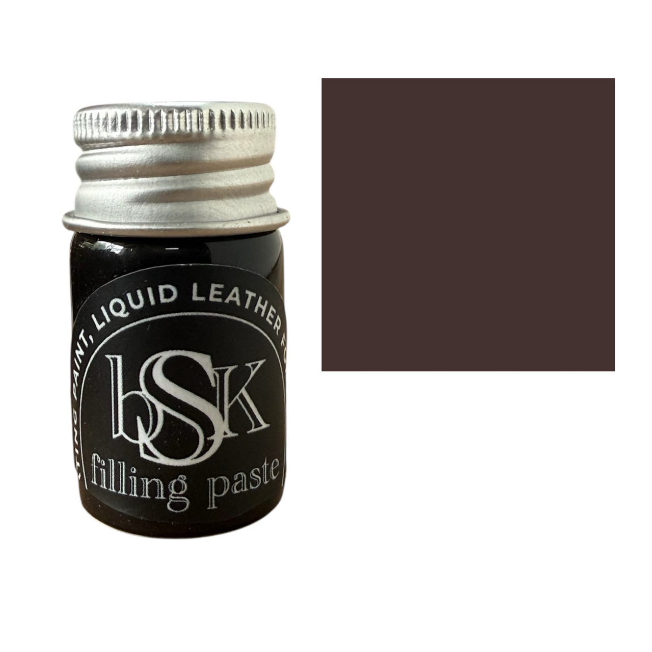Рідка шкіра BSK filling paste dye коричнева 10 мл
