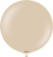 Латексна кулька Kalisan 36"(90 см) Standard Hazelnut | Пастель фундук