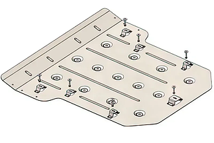 Захист двигуна Genesis GV70 (з 2022---) Кольчуга