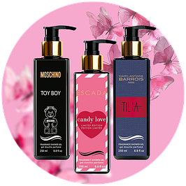 Парфумовані гелі для душу Exclusive EURO