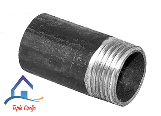 Різьба коротка сталева приварна 1/2" (DN 15)