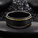Чорне кільце з карбід вольфраму 8мм (р17.3 18.2 20 21.5), фото 5