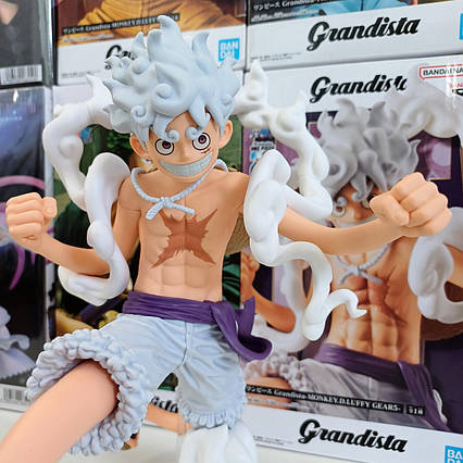 Аніме фігурка Ван Піс Луффі / One Piece Monkey D. Luffy Grandista - Gear 5  (Bandai Spirits)