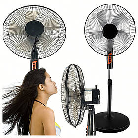 Підлоговий вентилятор з поворотом (RC-K-1788) — потужний і тихий