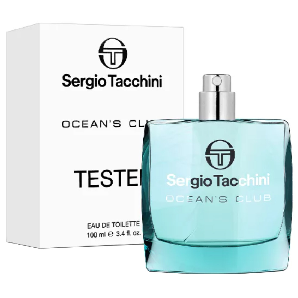 Sergio Tacchini Ocean's Club Туалетна вода (тестер у коробці) 100ml (810876033602)