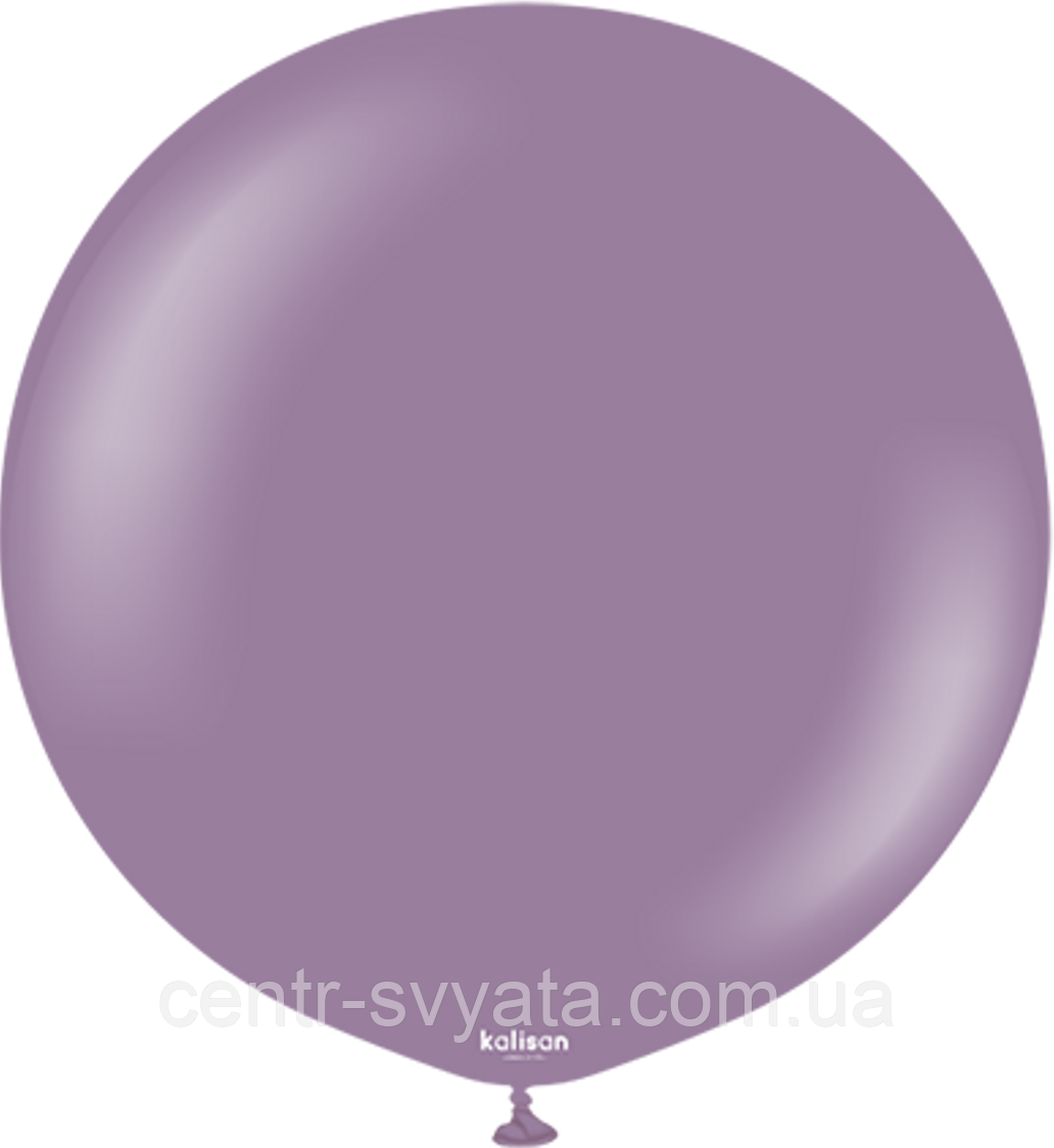 Латексна кулька Kalisan 24"(60 см) Retro Lavender | Ретро лавандовий