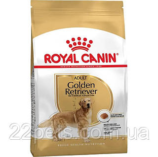 Сухий корм для собак породи Золотистий ретривер Royal Canin Golden Retriever Adult ( домашня птиця ) 12 кг