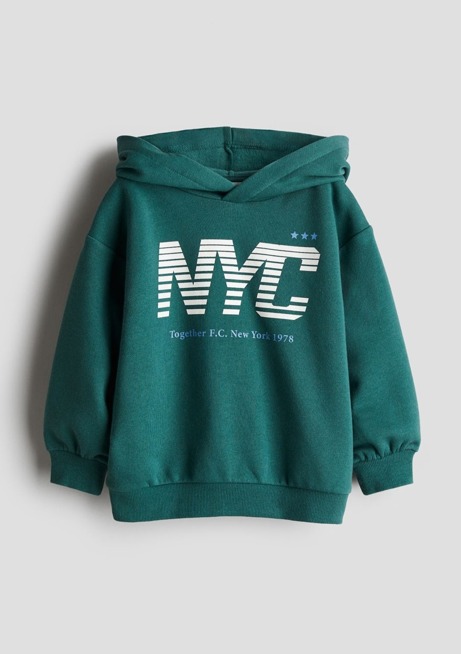 Худі зелений Nuc H&M  110/116см, фото 1