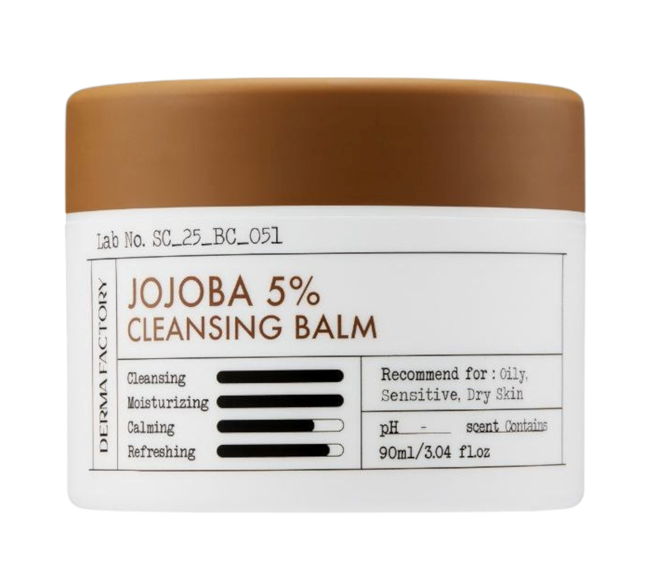 Гідрофільний бальзам Derma Factory Jojoba 5% Cleansing Balm 90 г