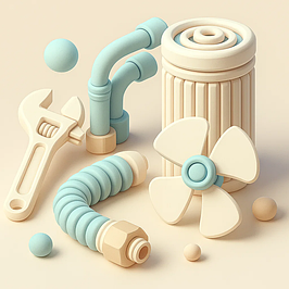 Запчастини та аксесуари для побутових кондиціонерів