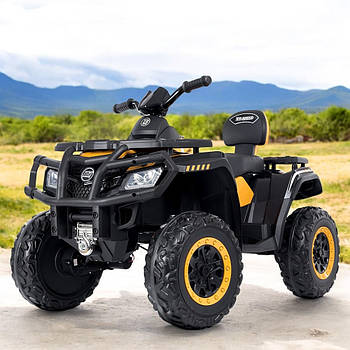 Дитячий квадроцикл M 4868 EL-1 (24V), шкіряне сидіння