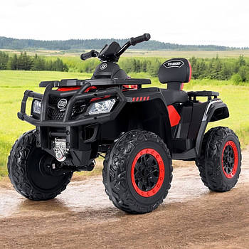 Дитячий квадроцикл M 4868 EL-1 (24V), шкіряне сидіння