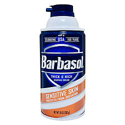 Піна для гоління Barbasol Sensitive skin, для чутливої шкіри