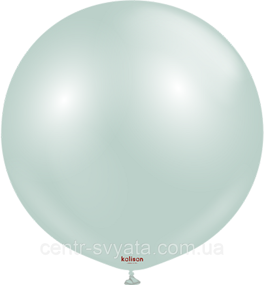 Латексна кулька Kalisan 24"(60 см) Aura Ice Mint | Аура крижана м'ята