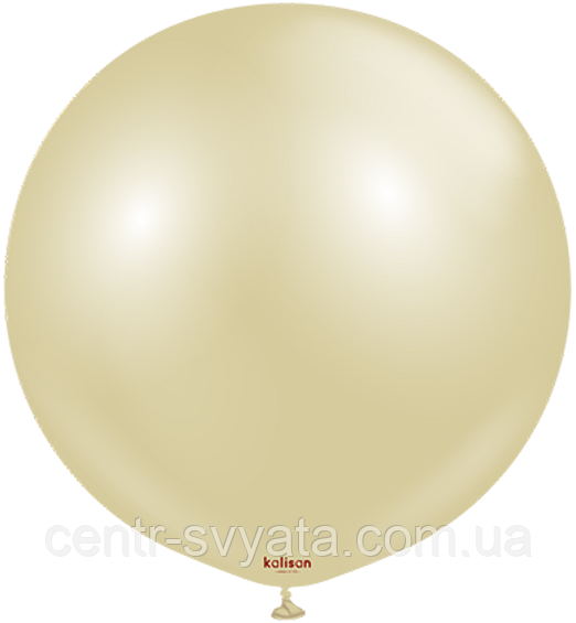Латексна кулька Kalisan 24"(60 см) Aura Antique Gold | Аура античне золото