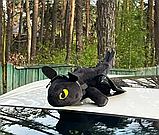 Плюшева іграшка беззубик Іграшка Дракон Беззубик для автомобільної машинки М'яка іграшка, як приборкати драконо, фото 10