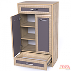 Тумба для взуття ТО-145 обувниця в передпокій полиця етажерка тумбочка