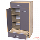 Тумба для взуття ТО-144 обувниця в передпокій полиця етажерка тумбочка