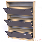 Тумба для взуття ТО-138 обувниця в передпокій полиця етажерка тумбочка