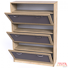 Тумба для взуття ТО-139 обувниця в передпокій полиця етажерка тумбочка