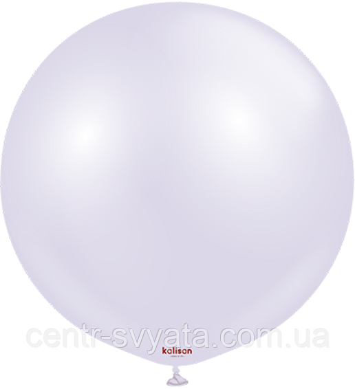 Латексна кулька Kalisan 24"(60 см) Aura Lavender Fog | Аура лавандовий туман