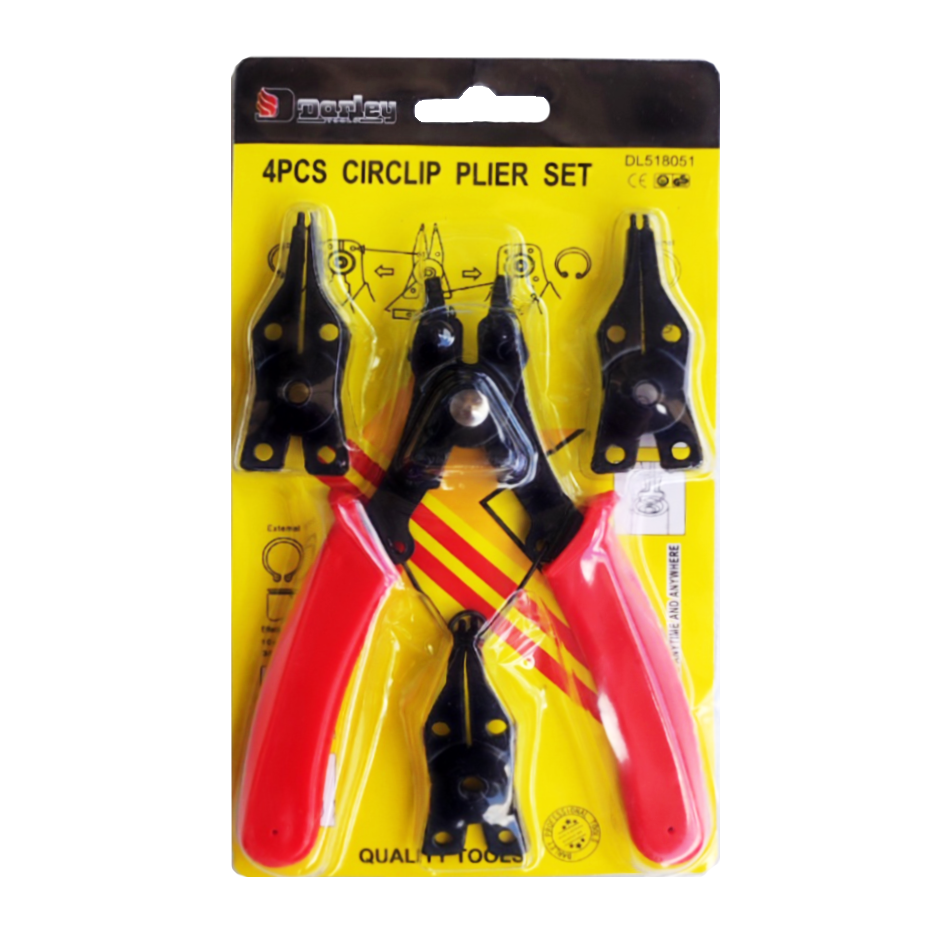 Знімач стопорних кілець з насадками