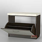 Тумба для взуття ТО-118 обувниця в передпокій полиця етажерка тумбочка