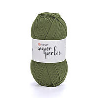 Пряжа YarnArt Super Perlee № 39 хакі (Ярнарт Супер Перле)