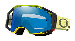 Маска для велосипеда Oakley MTB Airbrake TLD Painted Yellow - Black Ice Iridium