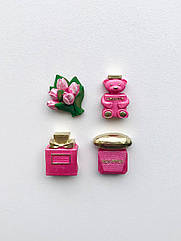 Набір прикрас для торта з шоколадної глазурі Духі набір