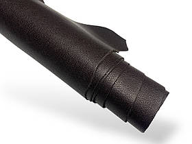 Шкіра натуральна Флотар т.1,2-1,4 мм колір темно-коричневий дрібне зерно AN