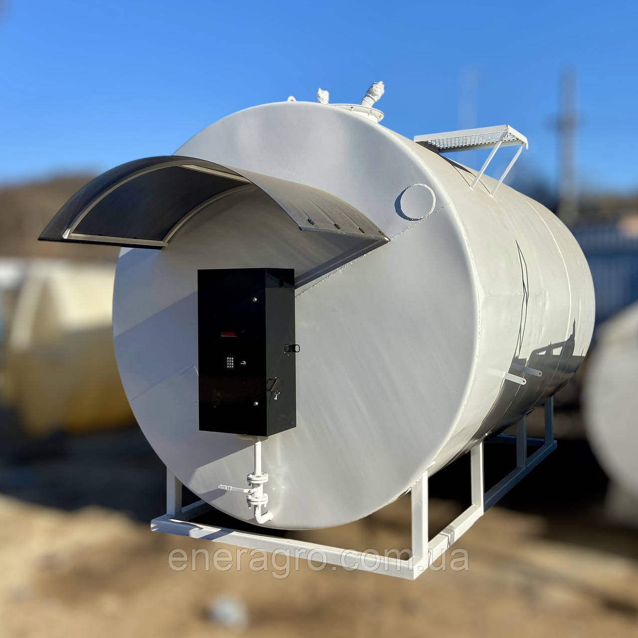 Міні АЗС 25 куб модульного типу з паливороздатною колонкою для дизельу, фото 1