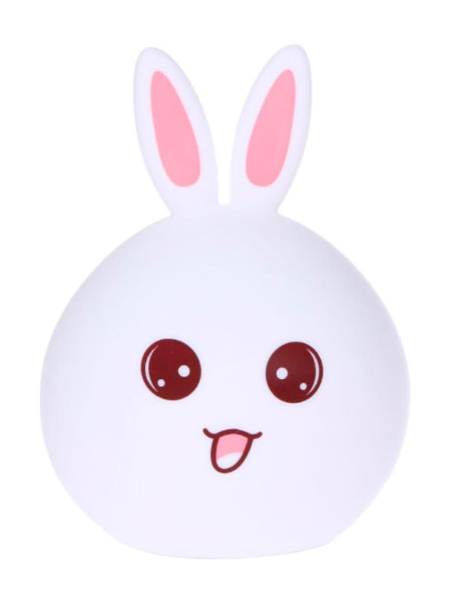 Нічник дитячий силіконовий Зайченя (заряд. від USB) змінює кольори №164/419510, фото 1