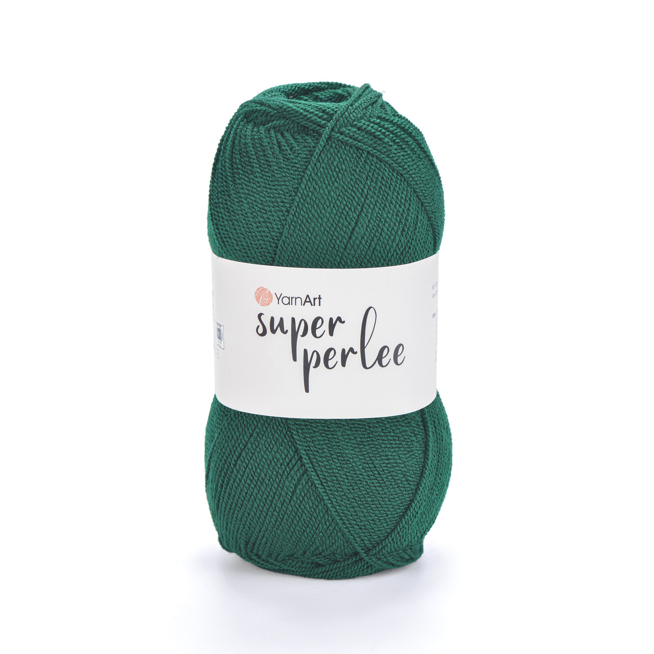 Пряжа YarnArt Super Perlee № 590 темно-зелений (Ярнарт Супер Перле), фото 1