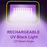 Світлодіодний  прожектор УФ-прожектор Святкове світло Декор сценічний прожектор, фото 2