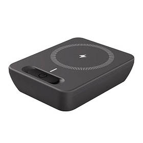 Павербанк 6400 мАг INTERTOOL бездротовий зарядний пристрій 15 Вт