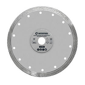 Диск алмазний 230 мм INTERTOOL CT-3105 різальний по керамограніту